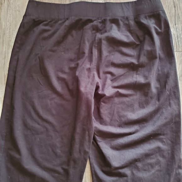 EUC EILEEN FISHER BLACK LEGGINGS SIZE M - Picture 5 of 5